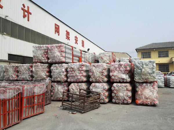 岑溪网架成品待发