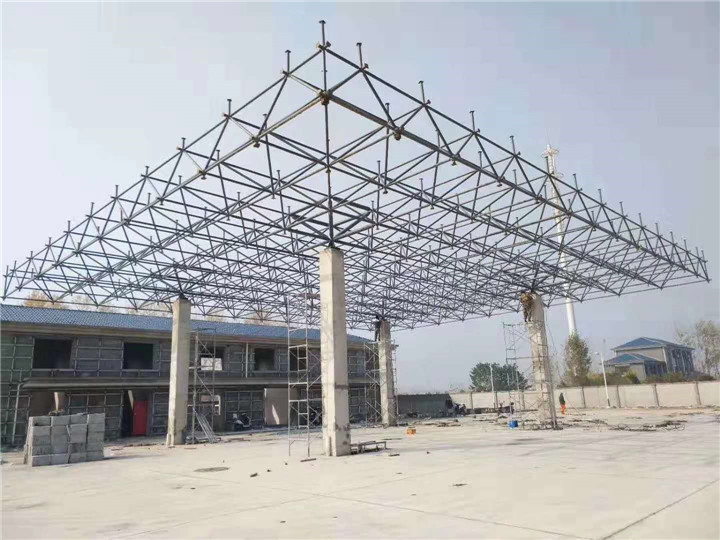 岑溪加油站网架